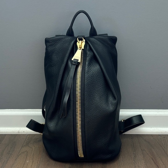 Aimee Kestenberg Tamitha Backpack Black Leather - Picture 1 of 16
